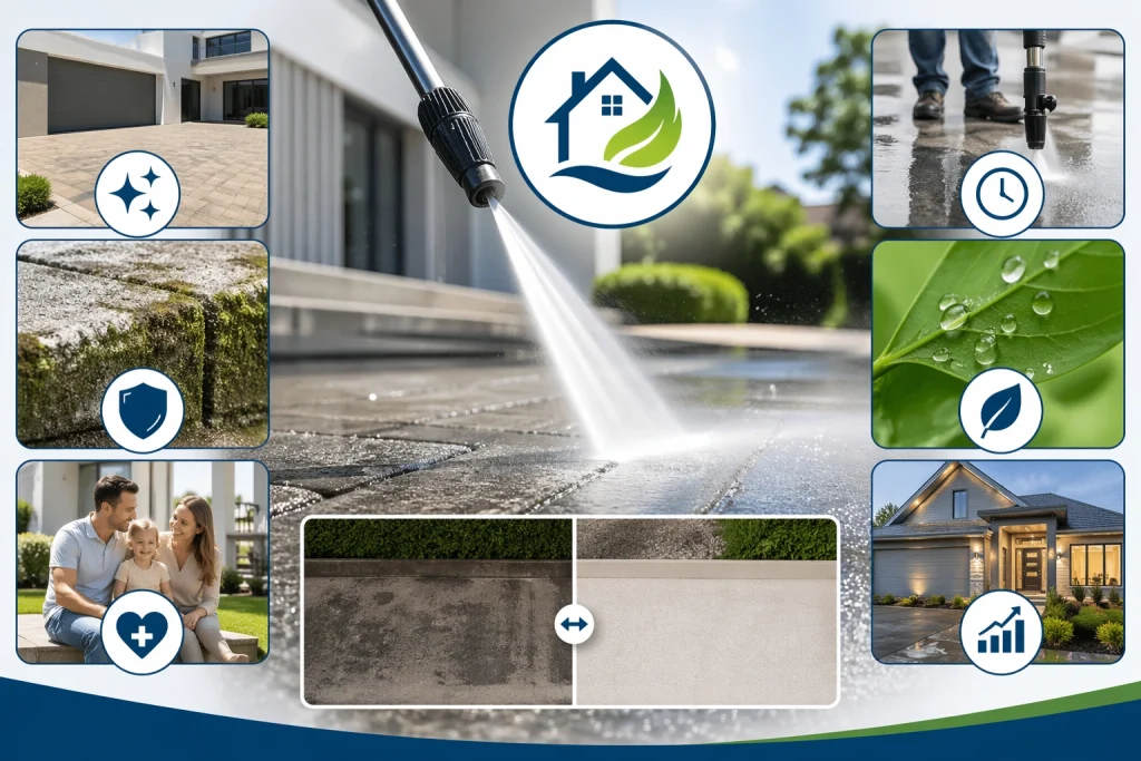 Key Benefits of High Pressure Water Cleaning