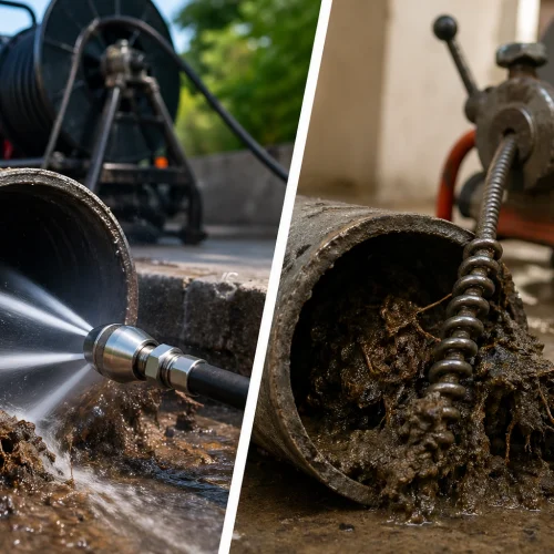 High Pressure Drain Cleaning vs Traditional Methods